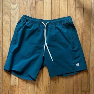 Marine Layer 5” Saturday Sport Short in Dark Turquoise - Small